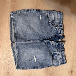 Garage Blue Denim Skirt